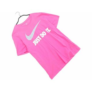 NIKE - NIKE ナイキ ロゴ プリント Tシャツ sizeM/ピンク ■◆ メンズ