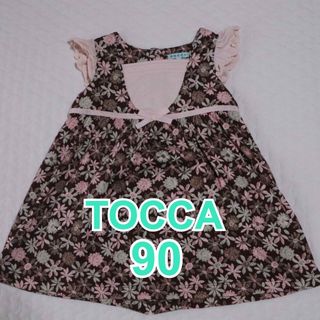 TOCCA - TOCCA トッカ　花柄　 ワンピース チュニック　90