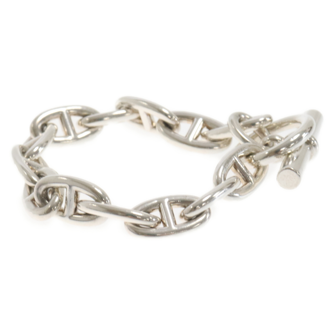 HERMES エルメス Chaine d'Ancre GM シェーヌダンクルGM 13コマ チェーンブレスレット 13LINK シルバー 国内証明書付き HERMES エルメス Chaine d'Ancre GM シェーヌダンクルGM 13コマ チェーンブレスレット 13LINK シルバー 国内証明書付き