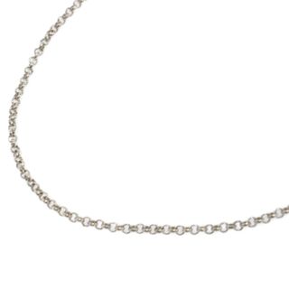 Chrome Hearts - CHROME HEARTS クロムハーツ NECKCHAIN R16/ロールチェーン16inch ネックレスチェーン シルバー