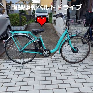 ブリヂストン(BRIDGESTONE)の◆電動アシスト自転車.BRIDGESTONE.フロンティア.26インチ◆(自転車本体)