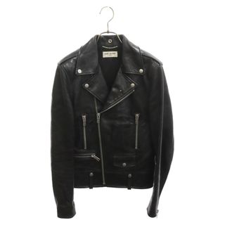 サンローラン(Saint Laurent)のSAINT LAURENT PARIS サンローランパリ 15AW L01 Classic Motorcycle Jacket クラシックダブルライダースレザージャケット ブラック 397290 Y5YA1(ライダースジャケット)