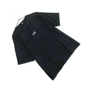 HARE - HARE ハレ ロゴ 刺繍 Tシャツ sizeS/黒 ■◆ メンズ