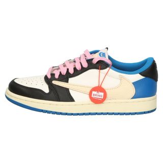 ナイキ(NIKE)のNIKE ナイキ ×TRAVIS SCOTT FRAGMENT DESIGN AIR JORDAN 1 LOW OG SP DM7866-140 トラヴィススコット フラグメント エアジョーダン1 ローカットスニーカー  US6.5/24.5cm(スニーカー)