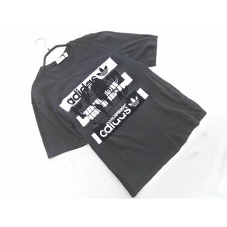 アディダス(adidas)のadidas originals アディダスオリジナルス ロゴ プリント Tシャツ sizeS/黒 ■◆ メンズ(Tシャツ/カットソー(半袖/袖なし))