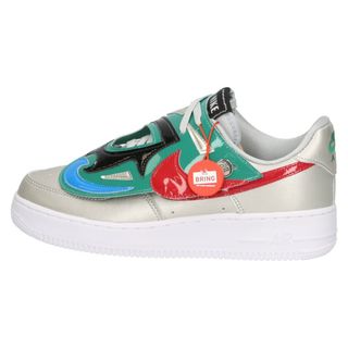 ナイキ(NIKE)のNIKE ナイキ AIR FORCE 1 07 LV8 LUCHA LIBRE エアフォース1 ルチャリブレ ローカットスニーカー シルバー US9/27cm DM6177-095(スニーカー)