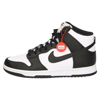 ナイキ(NIKE)のNIKE ナイキ DUNK HIGH RETRO Championship ダンク ハイ レトロ チャンピオンシップ ハイカットスニーカー ブラック/ホワイト US9.5/27.5cm DD1399-105(スニーカー)