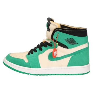 ナイキ(NIKE)のNIKE ナイキ Air Jordan 1 High Zoom Air Comfort CT0978-300 エアジョーダン1 ハイ ズーム エア コンフォート ハイカットスニーカー グリーン/ホワイト US8.5/26.5cm(スニーカー)