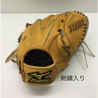 ミズノプロ(Mizuno Pro)の中古品 ミズノ MIZUNO ミズノプロ 硬式 投手用オーダーグローブ 刺繍入り 1251(グローブ)