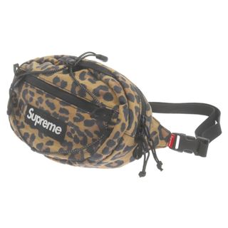 シュプリーム(Supreme)のSUPREME シュプリーム 20AW Leopard Waist Bag ボックスロゴ レオパード柄 ウエストバッグ ブラウン(ウエストポーチ)