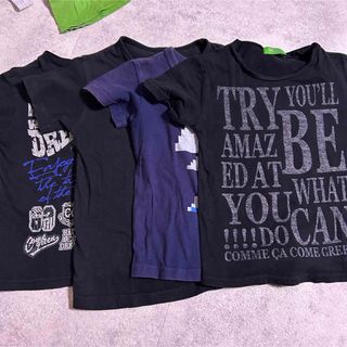 COMME CA ISM - baiya110コムサイズム半袖Tシャツまとめ売り男の子黒ボーイズ春夏