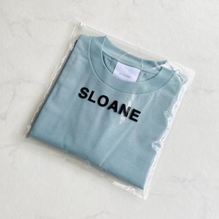 スローン(SLOANE)の新品 SLOANE 32/1コットン天竺 ドロップショルダー Tシャツ 男女兼用(Tシャツ(半袖/袖なし))