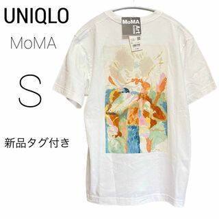 ユニクロ(UNIQLO)の新品タグ付き UNIQLO tシャツ MoMA UT ホワイト S ヤコブの梯子(Tシャツ(半袖/袖なし))