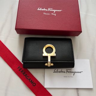 サルヴァトーレフェラガモ(Salvatore Ferragamo)の418 美品 Ferragamo サルヴァトーレフェラガモ キーケース(キーケース)