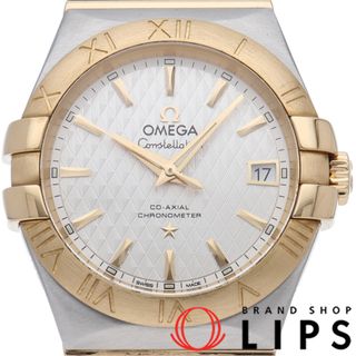 オメガ(OMEGA)のオメガ コンステレーション コーアクシャル クロノメーター 35mm Constellation Co-Axial Chronometer 35mm 123.20.35.20.02.006 K18YG/SS メンズ時計 シルバー 仕上げ済 美品 【中古】(その他)