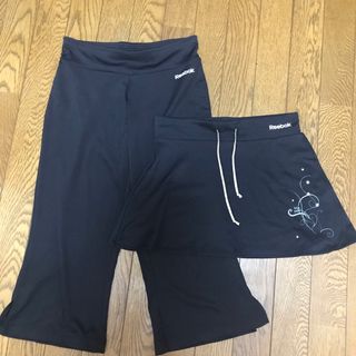 リーボック(Reebok)のリーボック　スポーツウェア　スポーツパンツ　　ランニングパンツ　ヨガ(ハーフパンツ)