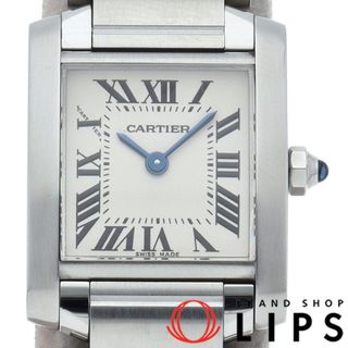 カルティエ(Cartier)のカルティエ タンク フランセーズ ウォッチ SM Tank Francaise SM W51008Q3 SS レディース時計 シルバー 仕上げ済 美品 【中古】(腕時計)