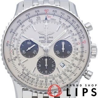 ブライトリング(BREITLING)のブライトリング ナビタイマー 01 クロノグラフ 43 シルバーグレイ ジャパン リミテッド Navitimer B01 Chronograph 43 AB0120/AB012012/G826 箱 保証書 SS メンズ時計 シルバー 仕上げ済 美品 【中古】(その他)