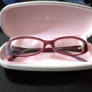 ジルスチュアート(JILLSTUART)のJILL STUART ストーンつき ワインレッド(サングラス/メガネ)