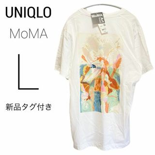 ユニクロ(UNIQLO)の新品タグ付き UNIQLO tシャツ MoMA UT ホワイト L ヤコブの梯子(Tシャツ/カットソー(半袖/袖なし))