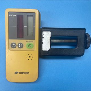 中古　　受光器 LS-70B トプコン TOPCON ホルダー3付き(その他)