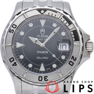 チュードル(Tudor)のチューダー プリンス デイト ハイドロノート 40mm Hydronaut 89190 SS メンズ時計 ブラック 仕上げ済 美品 【中古】(その他)