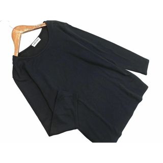 ジョルジュレッシュ(GEORGES RECH)のGEORGES RECH ジョルジュレッシュ カットソー size38/黒 ■◇ レディース(カットソー(長袖/七分))