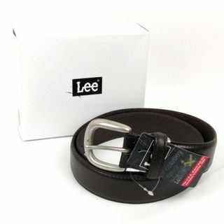 リー(Lee)のリー ベルト 未使用 レザー 牛革 ブランド 小物 メンズ ブラウン Lee(ベルト)