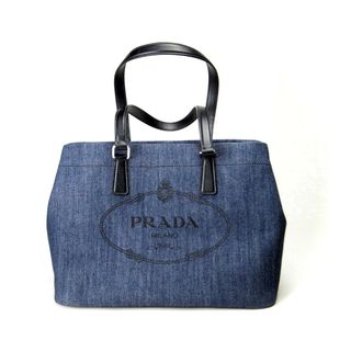 プラダ(PRADA)の目立った傷や汚れなし プラダ デニム トートバック 1BG356 レディース(トートバッグ)