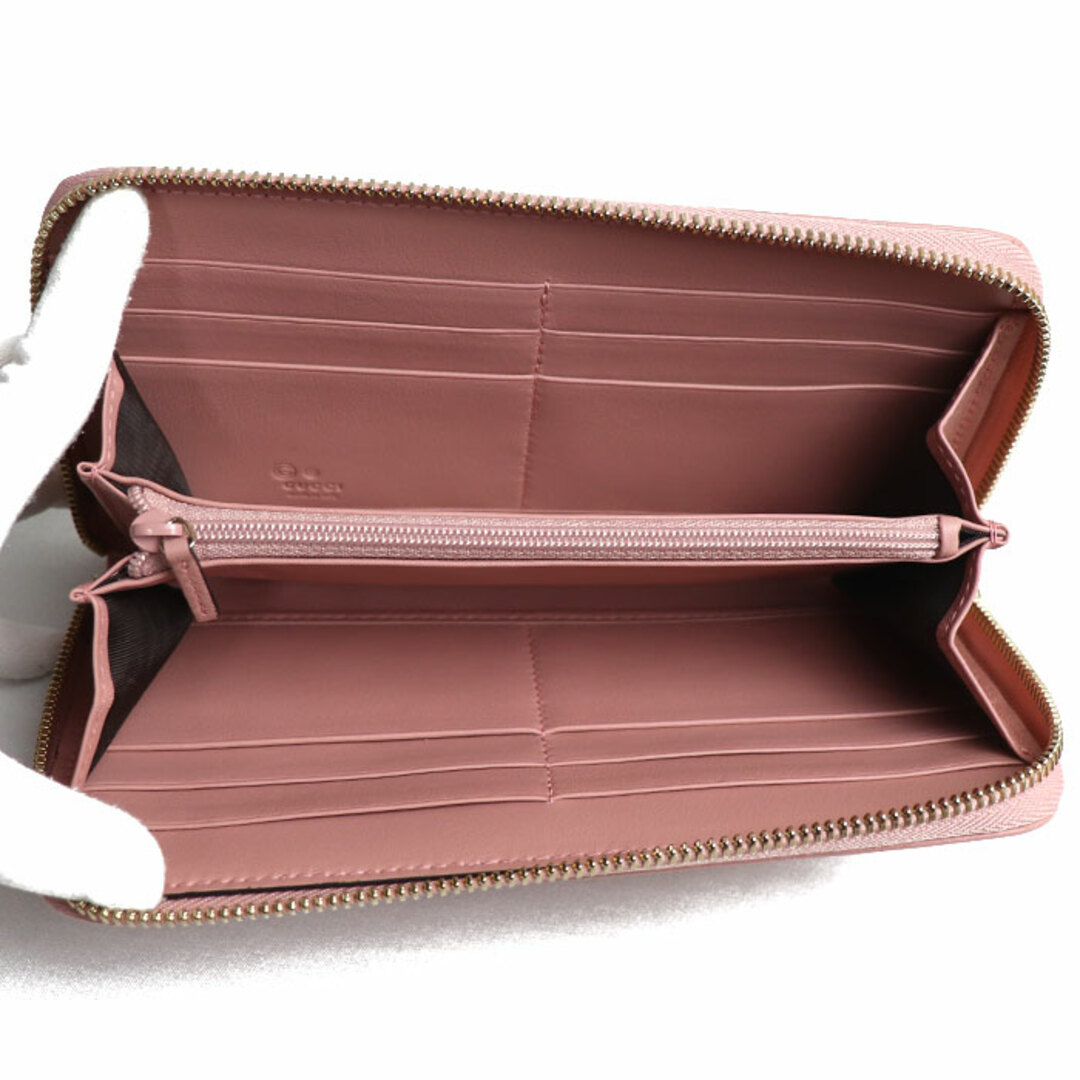 GUCCI - GUCCI グッチ マイクログッチシマ 長財布 ラウンド GUCCI - GUCCI グッチ マイクログッチシマ 長財布 ラウンド
