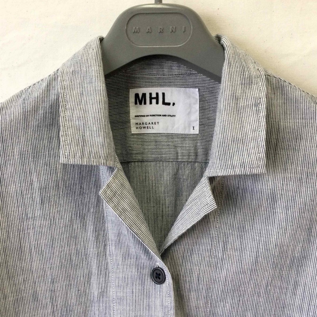 美品 MHL マーガレットハウエル 半袖 シャツ ブラウス トップス コットン 美品 MHL マーガレットハウエル 半袖 シャツ ブラウス トップス コットン