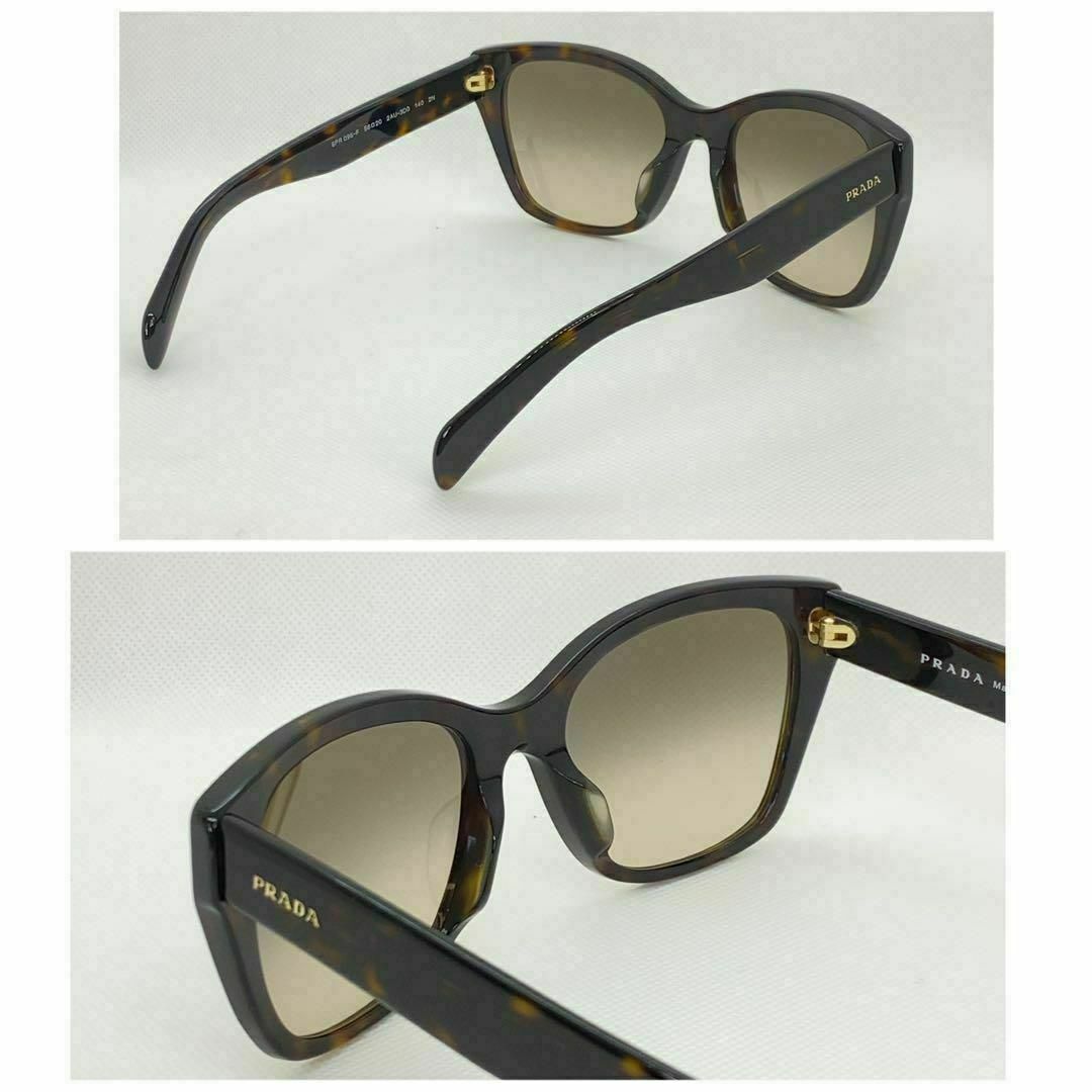 PRADA サングラス SPR09SF ロゴ ブラウン べっ甲柄 極美品 PRADA サングラス SPR09SF ロゴ ブラウン べっ甲柄 極美品