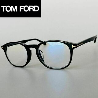 トムフォードアイウェア(TOM FORD EYEWEAR)のメガネ トムフォード アジアンフィット ボストン ブラック ゴールド 黒 金(サングラス/メガネ)