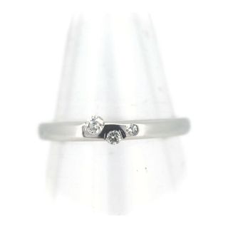 スタージュエリー(STAR JEWELRY)の目立った傷や汚れなし スタージュエリー ダイヤモンド リング 指輪 0.09ct 10号 K18WG(18金 ホワイトゴールド)(リング(指輪))