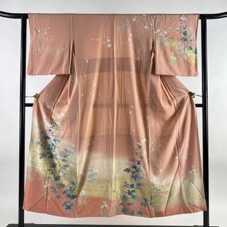 訪問着 身丈151cm 裄丈61cm 正絹 美品 秀品 【中古】(着物)