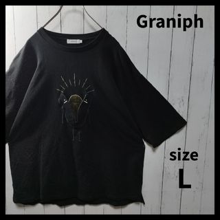 Graniph - 【Graniph】ビューティフルシャドーTシャツ　ジップ　脱皮　D1118