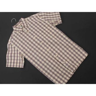 ジェイクルー(J.Crew)のJ.CREW ジェイクルー チェック シャツ sizeXS/アイボリー ■◆ メンズ(シャツ)