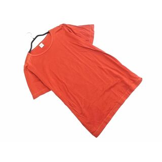 タケオキクチ(TAKEO KIKUCHI)のTAKEO KIKUCHI タケオキクチ 無地 Tシャツ size1/赤 ■◆ メンズ(Tシャツ/カットソー(半袖/袖なし))