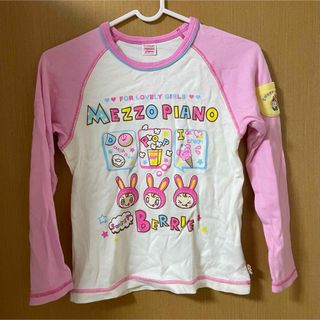 メゾピアノ(mezzo piano)のメゾピアノ　長袖Tシャツ(Tシャツ/カットソー)