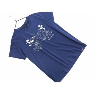 ヘリーハンセン(HELLY HANSEN)のHELLY HANSEN ヘリーハンセン Tシャツ sizeWM/紺 ■◆ レディース(Tシャツ(半袖/袖なし))