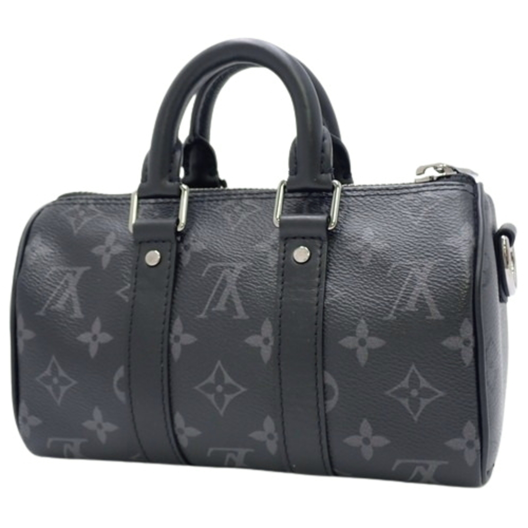LOUIS VUITTON(ルイ・ヴィトン) モノグラム・エクリプス キーポル XS ハンドバッグ ショルダー 肩掛け クロスボディ ブラック黒 グレー シルバー金具 M45947 メンズ 40802097992【中古】【アラモード】 LOUIS VUITTON(ルイ・ヴィトン) モノグラム・エクリプス キーポル XS ハンドバッグ ショルダー 肩掛け クロスボディ ブラック黒 グレー シルバー金具 M45947 メンズ 40802097992【中古】【アラモード】