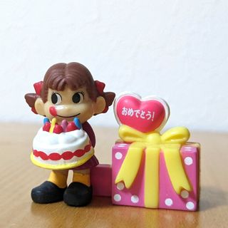 不二家 - 不二家 つたえてペコちゃん フィギュア メモホルダー レトロ ペコちゃん ケーキ