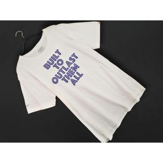 ネイバーフッド(NEIGHBORHOOD)のNEIGHBORHOOD ネイバーフッド プリント カットソー sizeS/白 ■◆ メンズ(Tシャツ/カットソー(半袖/袖なし))