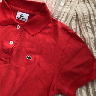 ロキエ(Lochie)のLACOSTE red polo(カットソー(半袖/袖なし))