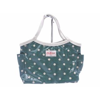 Cath Kidston キャスキッドソン ドット トート バッグ 緑 ■■ レディース