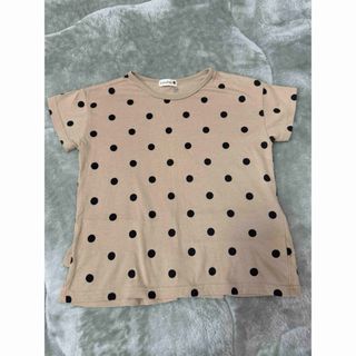 Branshes - 130 branshes Tシャツ　カットソー　フリル　ドット　ブランシェス