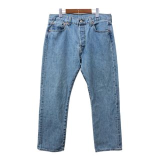 リーバイス(Levi's)のLevi's リーバイス 501 デニムパンツ ライトブルー (メンズ W35 L30) 中古 古着 Q7421(デニム/ジーンズ)