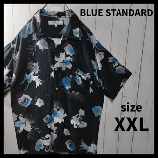 【BLUE STANDARD】Flower Aloha Shirt　D1115(シャツ)