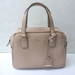 ケイトスペードニューヨーク(kate spade new york)のケイトスペード ハンドバッグ ピンクベージュ系 Ft605131 中古(ハンドバッグ)