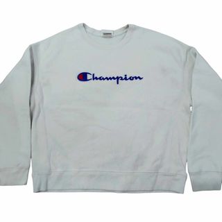 チャンピオン(Champion)の復刻 チャンピオン アメカジ XL ロゴワッペン 青タグ スウェット トレーナー(スウェット)